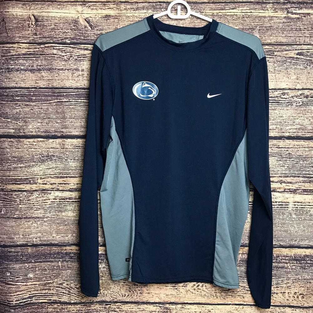 Woman’s Nike Dri-fit Penn State Logo Workout Top